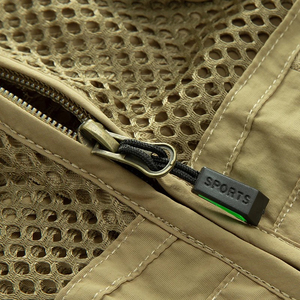 เสื้อกั๊กยุทธวิธีแบบปรับได้ ระบายอากาศได้ดี แบบโมดูลาร์ น้ำหนักเบา ผลิตจากผ้าคอร์ดูร่า สำหรับผู้ใหญ่ ใช้สำหรับฝึกซ้อม พร้อมกระเป๋าอุปกรณ์ยุทธวิธีสำหรับผู้ชาย - Product Image 5