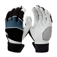 Guantes de Bateo de Béisbol y Sóftbol con Logotipo Personalizado, Agarre Perfecto, Diseño OEM, Cuero Suave, Diseño Personalizado