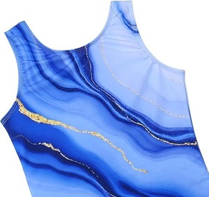 Girls Gymnastics Leotards with Shorts Biketards Tumbling Matching <b>Hair</b> <b>Scrunchie</b> Sports & Entertainment Product - Product Image 2