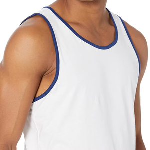Nouveau élégant et à la mode hommes débardeurs coton haut sans manches bas prix tissu respirant de haute qualité pour hommes débardeur - Product Image 3