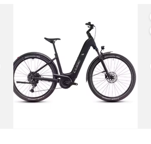 CUBE NURIDE HYBRID Pro 600 Allroad - Bicicleta Eléctrica de Fácil Acceso - 2025 - Negra - Product Image 1