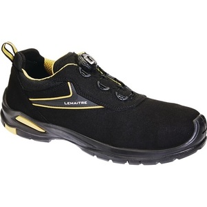 Calzado de Seguridad Harrison S3 SRC ESD EN20345 Talla 42 (W.M) Negro/Amarillo - Product Image 1