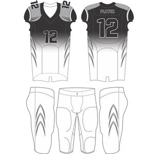 American <b>Football</b> Uniform Customized Brand Logo American <b>Football</b> Uniform for Sale - Product Image 3