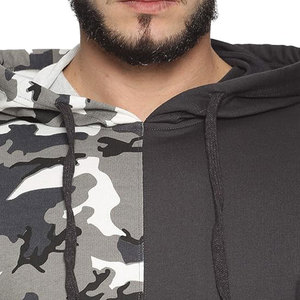 Custom Design Winter Collection Men's Solid Hooded Fleece <b>Hoodie</b> with Custom Logo Print Digital Printing <b>Lightweight</b> - Product Image 4