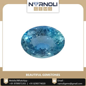 Hermosas cuentas sueltas de Aguamarina sofisticadas de alta calidad, piedras facetadas ovaladas para la fabricación de joyas de alta gama - Product Image 5