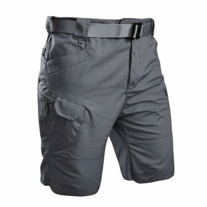 Wholesale Men's Casual <b>Camo</b> <b>Cargo</b> <b>Shorts</b> Breathable Canvas Multi Pocket Half Trousers Summer Fashion Streetwear - Product Image 2