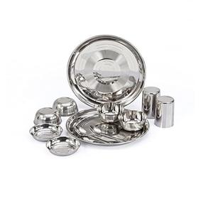 Service de table en acier inoxydable 100% véritable de 12 pièces, service de table en acier inoxydable de haute qualité à bas prix - Product Image 1