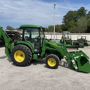 Johnn Deerre 4066R Tracteur à cabine/chargeur/rétrocaveuse Tracteur 4WD en excellent état pour l'agriculture Prix de gros réduits - Product Image 2
