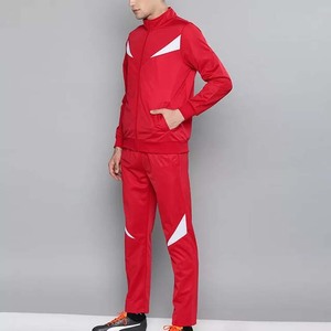 Personnalisé de haute qualité Logo personnalisé deux pièces costumes couleur unie plaine survêtement à capuche hommes fermeture éclair vente en gros survêtement ensembles 2023 - Product Image 2