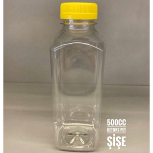 Botella de plástico PET cuadrada de 500ml de alta calidad OEM al por mayor con opciones de cubierta para champú a bajo precio en Turquía - Product Image 2