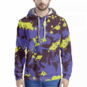 Nouveaux sweats à capuche tie-dye pour hommes en coton 100% avec poches, de haute qualité, à prix avantageux, personnalisables, 2026 - Product Image 4