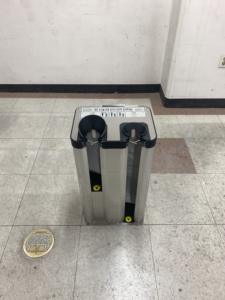 [OP2-H] Soporte para Paraguas con Ruedas, Cromado Pulido, para Paraguas Mojados, Protección de Instalaciones, Diseño de Borde Curvo - Product Image 4