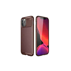 Étui en silicone liquide premium NXXA Negro Series pour iPhone 12 Pro Max, coques arrière en silicone souple, protection du téléphone XS A53 Marron - Product Image 1