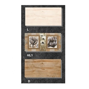 Ngưng 300x600 mét sứ ốp tường giá rẻ thiết kế bằng gỗ gốm phòng tắm trang trí nội thất phong cách và độc đáo - Product Image 4