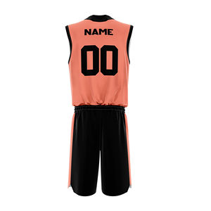 Ensemble d'uniformes de basketball de haute qualité avec logo personnalisé, impression par sublimation, maillot et short, vêtements de sport grande taille, vente en gros - Product Image 6