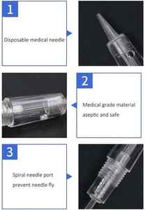 Aiguille de tatouage des sourcils cartouches stérilisées jetables Charmer Princesses 3R PMU Machine aiguille en prix de gros 2025 Offre Spéciale - Product Image 4