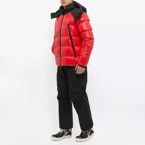 Veste d'hiver légère avec design personnalisé pour hommes Manteau matelassé à bulles surdimensionné imperméable Manteau rembourré personnalisé et brillant - Product Image 5