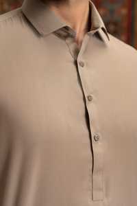 Vente en gros d'usine, ensemble shalwar kameez 100% coton, best-seller, style traditionnel masculin, robe musulmane shalwar kameez - Product Image 4