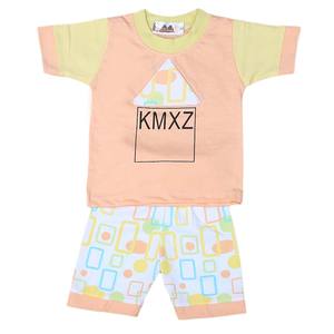 Traje de Manga Corta para Niño 4540 - Color Durazno - Product Image 3
