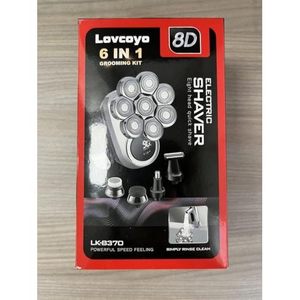 Afeitadora Eléctrica Inalámbrica Recargable para Hombre Bald Razor, Uso en Seco/Húmedo, IPX7, Cabezal de Afeitado Rotatorio con Doble Cuchilla Lavable y Reemplazable - Product Image 6