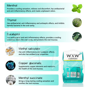 Tiras Orales de Mentol de Bajo Precio para el Apoyo Inmunológico, Suplemento Vitamínico para Mujeres con Sabor Personalizado - Product Image 2