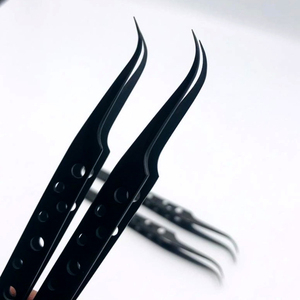 RMI vente en gros nouveau Design pince à épiler à prise entière meilleure qualité pince à cils noir Plasma pince à épiler à extension de cils de qualité supérieure - Product Image 4