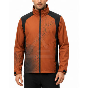 Premium <b>Techwear</b> <b>Jacket</b> For Men Breathable Lightweight Water Resistant Outdoor Adventure And Daily Wear - Product Image 3