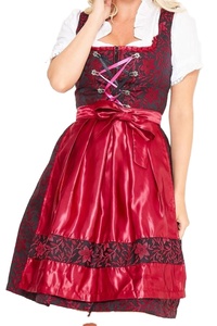 Robe traditionnelle bavaroise Dirndl, tenue allemande Trachten pour l'Oktoberfest, costume folklorique alpin pour femmes - Product Image 3