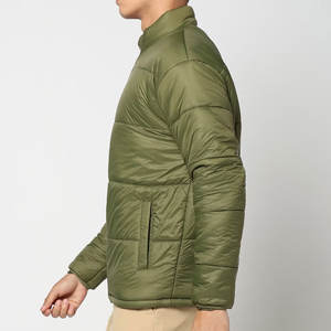 Personalizado de alta calidad OEM diseño personalizado ropa de invierno abrigo de burbujas hombres Streetwear otoño hecho en Pakistán chaqueta acolchada - Product Image 3