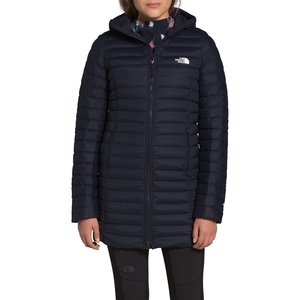 เสื้อพาร์กาผู้ชายสำหรับ The North Face รุ่นลำลอง XL สีกรมท่า ผ้าสเตรชบุขนเป็ด พร้อมฮู้ดแบบนักบิน - Product Image 1