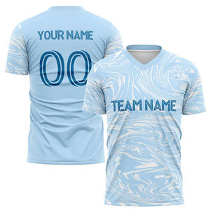Nouveau Meilleur Prix Vente en Gros Ensemble d'uniformes de football personnalisés avec nom, numéro et logo d'équipe imprimés pour garçons, filles, hommes et femmes - Product Image 3