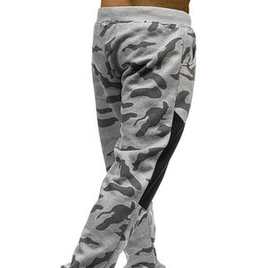 2025 nouveauté hommes coton lourd blanc écologique droit pantalon de survêtement respirant Streetwear en détresse Style décontracté - Product Image 3