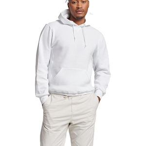 Wholesale Breathable Men <b>Hoodies</b> Latest Style Solid Color Men <b>Hoodies</b> Customized Logo basics Hoodie - Product Image 1