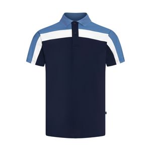 เสื้อโปโลสีแทน Pham Gia สีตัดกันสำหรับผู้ชายเสื้อผ้าธุรกิจผ้าโพลีเอสเตอร์/ ผ้าฝ้ายแบบออกแบบได้ตามต้องการ - Product Image 5