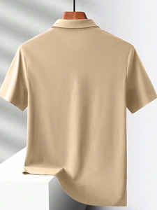 OEM Logo personnalisé Broderie Imprimé Design Polo à manches courtes pour hommes Chemise polo d'été décontractée - Product Image 4