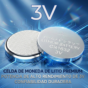 Batteria a Bottone al Litio 3V CR1632 Compatibile con Chiavi Elettroniche, Orologi e Dispositivi Elettronici - Product Image 3
