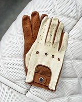 Nouveaux gants d'hiver en cuir véritable personnalisés dames cycle de conduite gants d'hiver peau de vache peau de mouton écran tactile gants unisexe