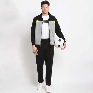 Top Trending Fleece Material de algodón hombres de alta calidad al por mayor mejor diseño Fitness Wear 2025 hombres chándal personalizado - Product Image 4