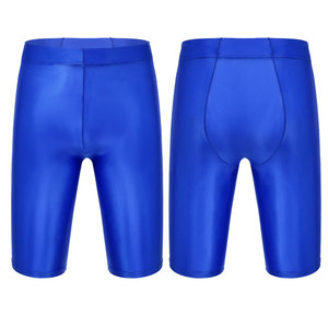 Logo personnalisé Shorts de compression pour hommes Fitness Workout Sports Running Quick Dry avec taille personnalisée Shorts de compression pour hommes - Product Image 1