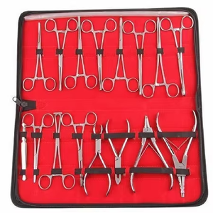 Kit Profesional de 16 Piezas de Instrumentos Quirúrgicos de Acero Inoxidable Alemán de Primera Calidad, Clase I, para Uso en Ganadería, con 1 Año de Garantía - Product Image 6