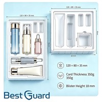 Boîtier blister personnalisé pour coussin BB, conteneur vide rechargeable
