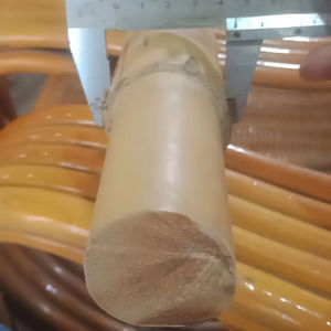 Postes de ratán natural de gran tamaño con núcleo de patrón cuadrado de piel y rollos de correas para material de muebles producto agrícola - Product Image 1