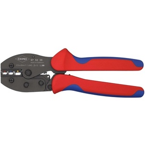 Alicates de crimpado KNIPEX PreciForce de 220 mm de longitud, 0.5-6 mm (AWG 20-10), 487 g para crimpado de cables - Product Image 1