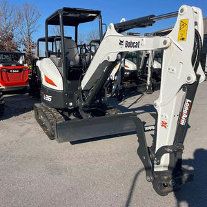 Cabine fermée de mini excavatrice BOB E26 de haute qualité avec le prix emblématique hydraulique auxiliaire d'excavatrice de chenille poids d'opération de 3 tonnes - Product Image 1