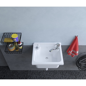 Lavabo da Bagno 42x34 cm a Parete in PP Pilozzo - Product Image 3