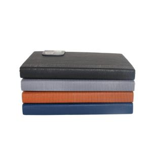 Tùy chỉnh A5 đa-màu PU Tạp Chí da máy tính xách tay kinh doanh văn phòng văn phòng phẩm Nam châm đóng cửa phía trước túi may bìa cứng - Product Image 4