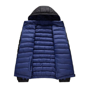 Chaqueta de Plumón con Capucha Informal de Invierno al por Mayor, Chaqueta de Plumón Impermeable Personalizada para Hombre, Envío DDP - Product Image 4