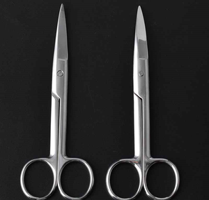 กรรไกรผ่าตัดสเตนเลสสตีลสำหรับสัตวแพทย์เครื่องมือทำเนื้อเยื่ออ่อนแบบแมนนวลสำหรับการตัดขนสัตว์เลี้ยง - Product Image 4