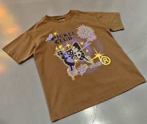 เสื้อยืดทรงบ็อกซี่โอเวอร์ไซส์ผู้ชาย ผ้าเจอร์ซีย์ 260 กรัม พิมพ์ลายโลโก้แบบพัฟฟ์ 100% ผ้าฝ้าย สกรีนลายตามสั่ง สไตล์ลำลองแนวสตรีทแวร์ - Product Image 4