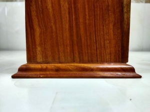 Square Rosewood Pet <b>Urn</b> Classical Design Durable Wood Casket for Dogs - Product Image 2